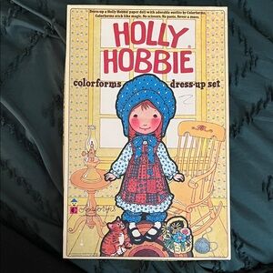Vintage Holly Hobbie Colorforms Dress-Up Set